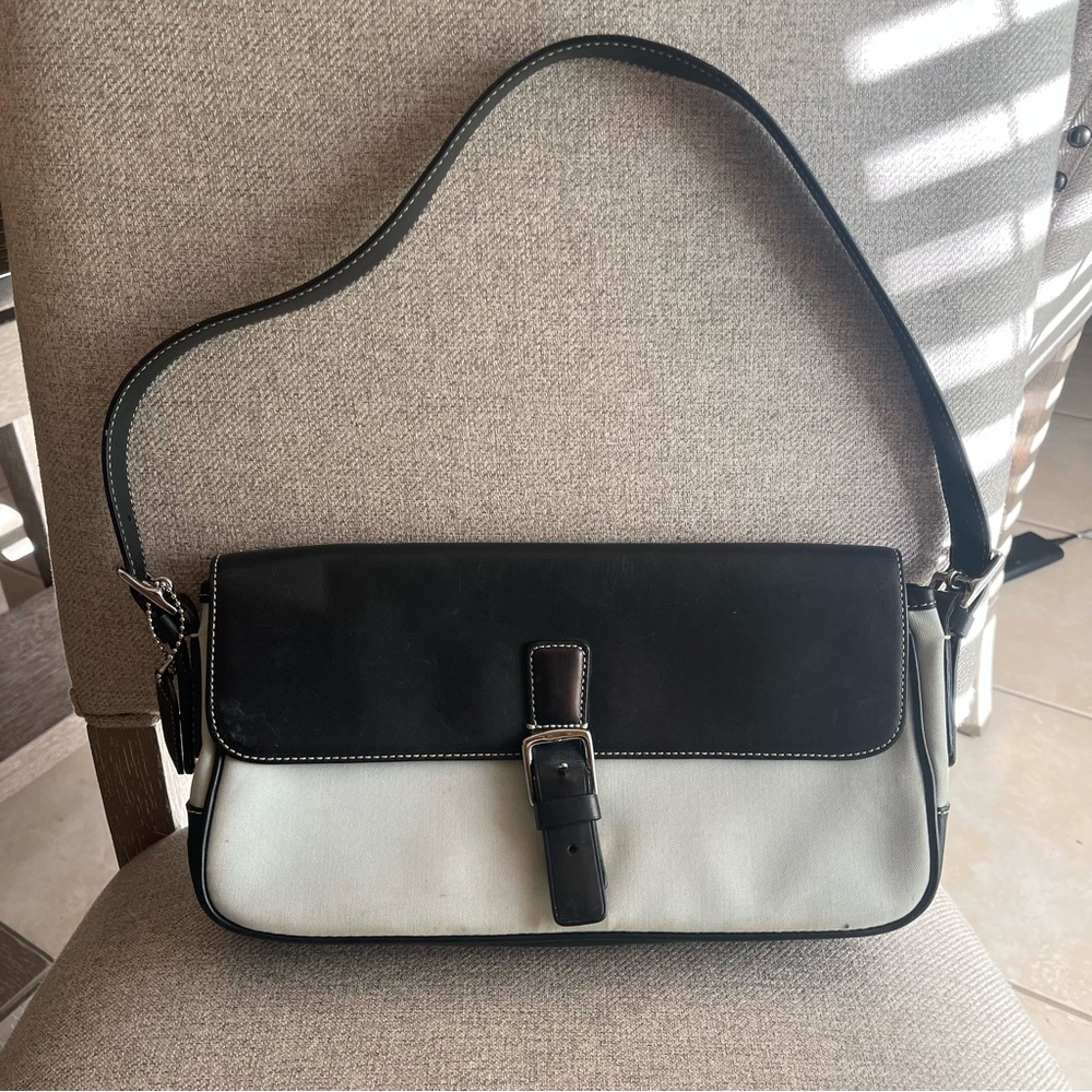 Vintage Coach Hamptons Flap Bag